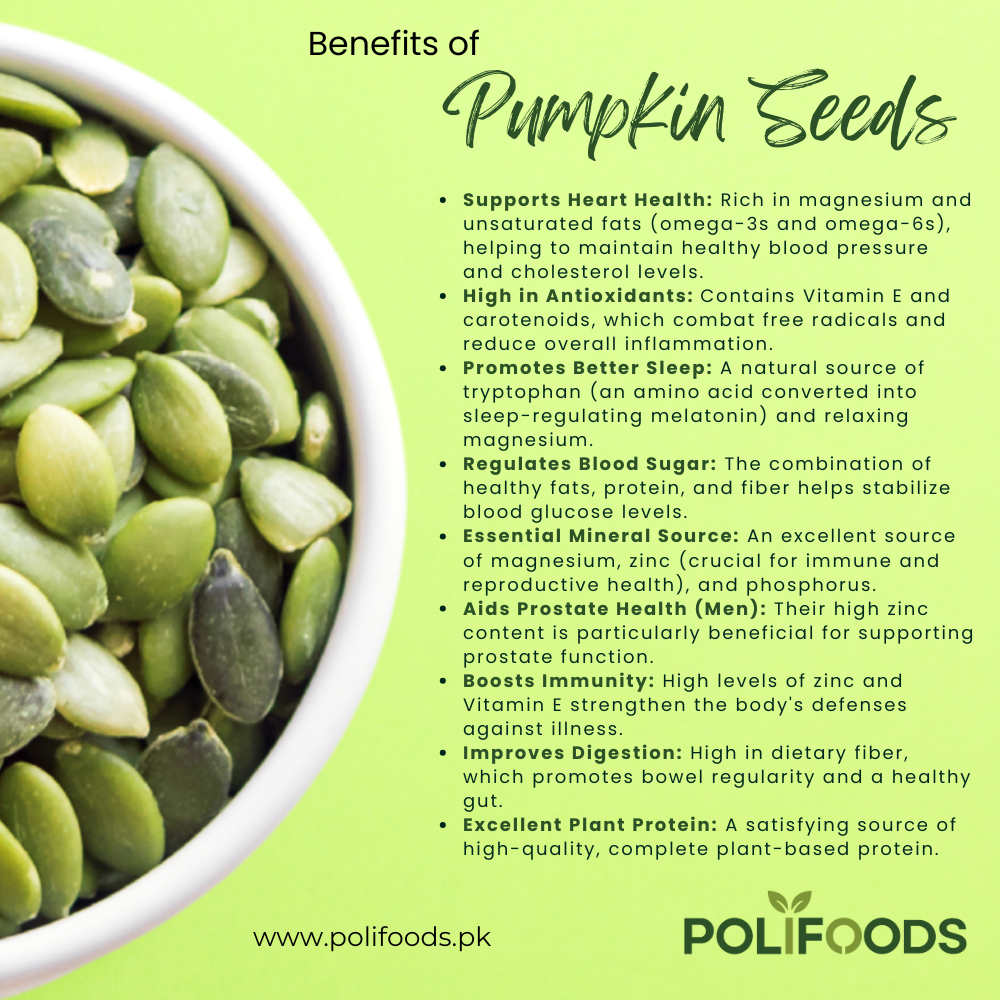 Health benifits of Pumpkin Seeds