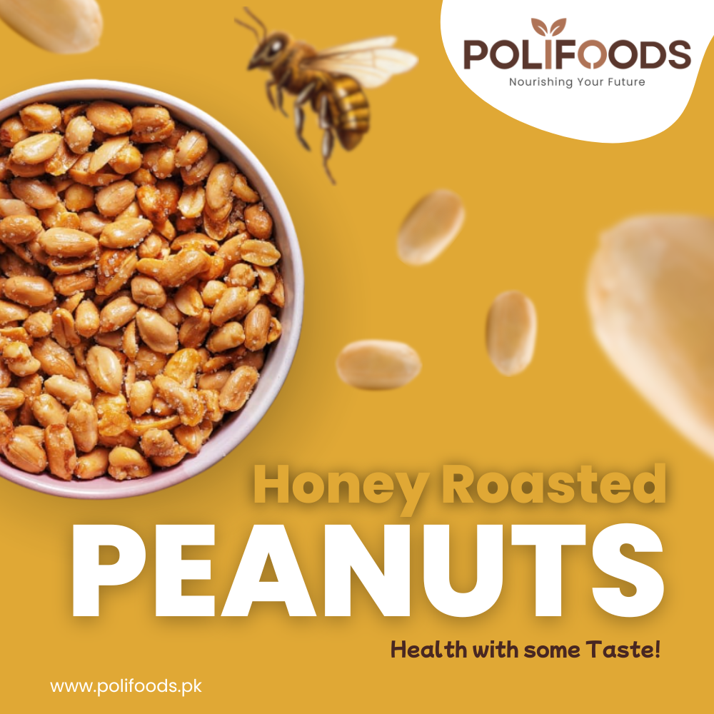 Honey Roasted Peanuts by Polifoods