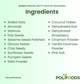 Ingredients in Women Special Nutty Oats (oats with nut / Oatmeal) by polifoods