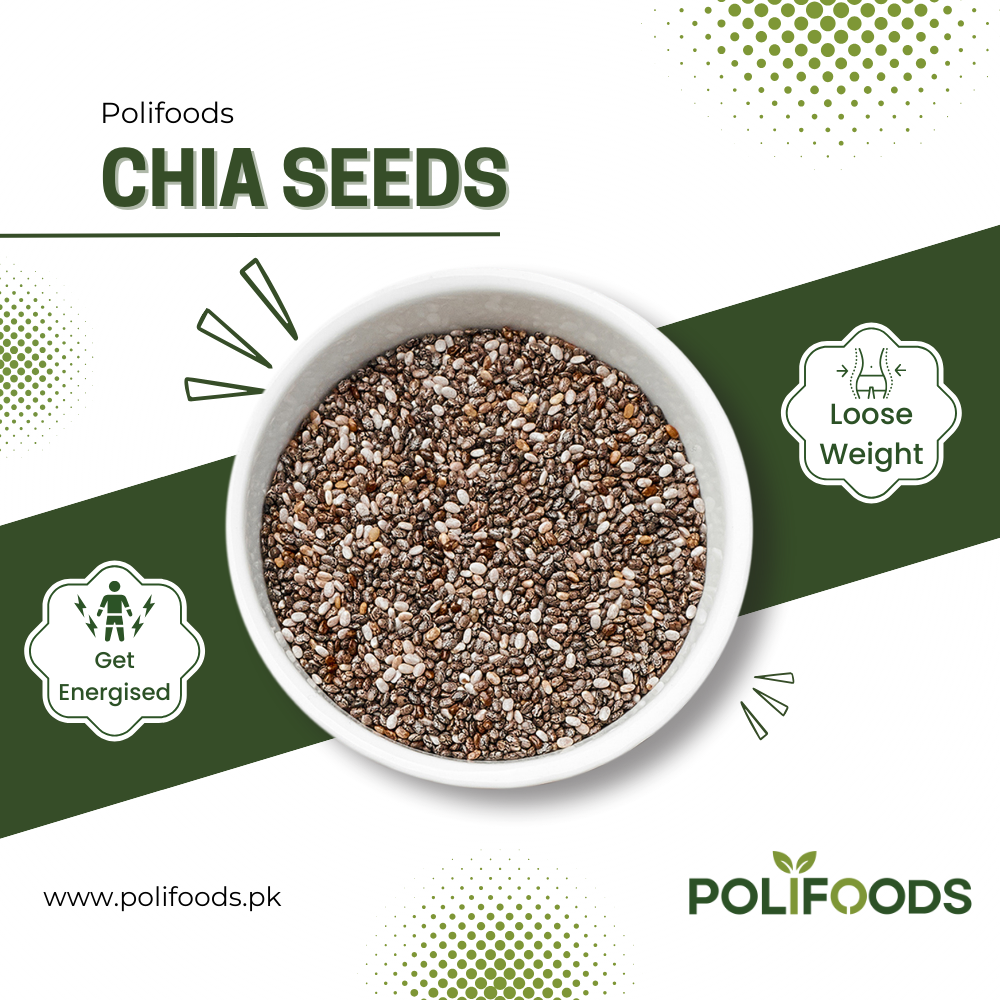 Premium Chia Seeds by Polifoods